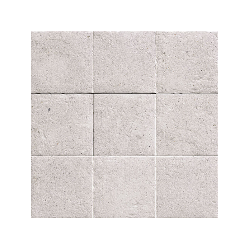Bali stone blanc mat 20X20 cm carrelage Effet Hydraulique