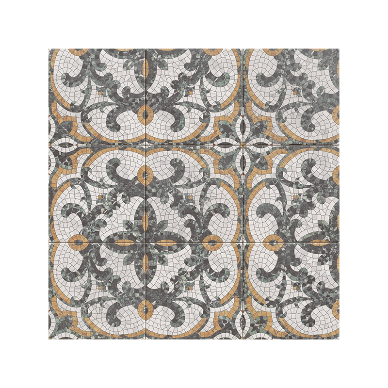 Versailles mosaic multicouleur mat 20X20 cm carrelage Effet Marbre