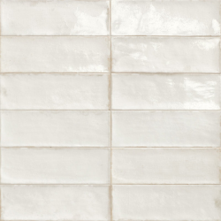 Alboran blanc 10X30 cm carrelage Effet Texture