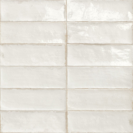 Alboran blanc 10X30 cm carrelage Effet Texture