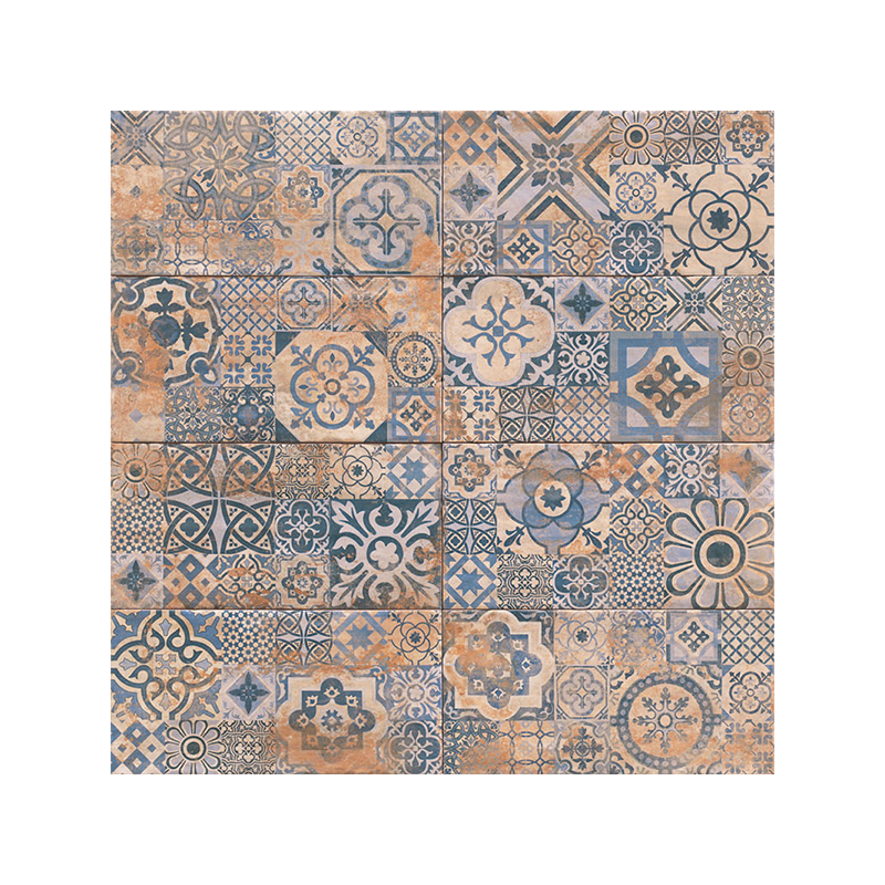 Décor Aterra multicouleur mat 15X30 cm carrelage Effet Thickness 9mm