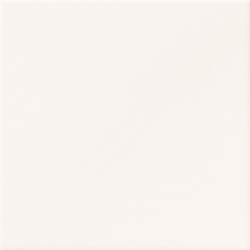 Bombato blanc mat 15X15 cm Effet Monocouleur