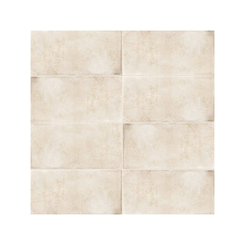 Catania blanc brillant 15X30 cm carrelage Effet Monocouleur