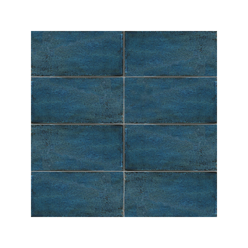 Catania bleu brillant 15X30 cm carrelage Effet Métro