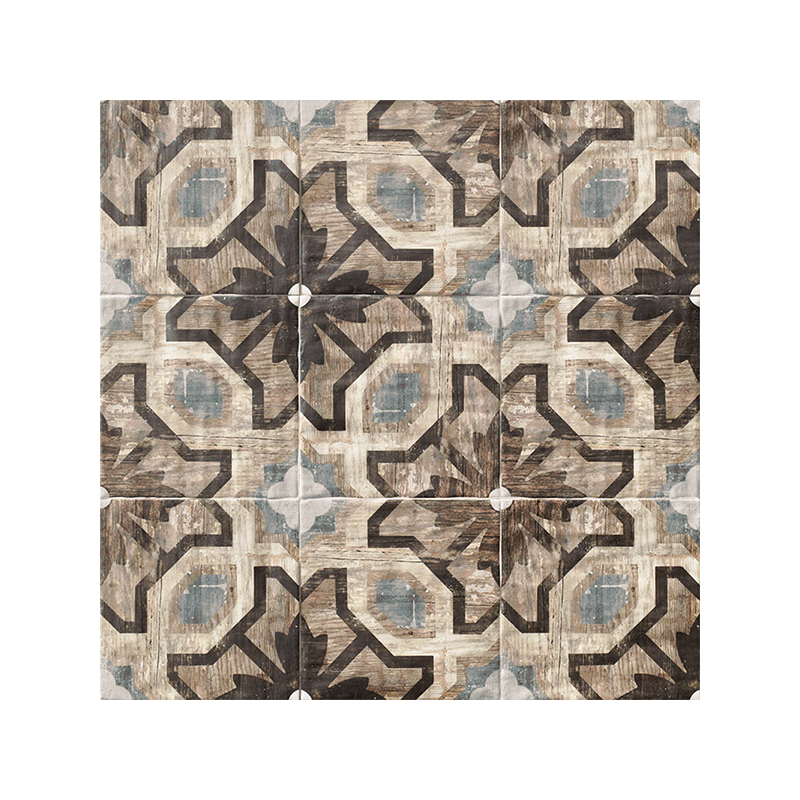 Orleans Colonial multicouleur satiné 20X20 cm carrelage Effet Thickness 9mm