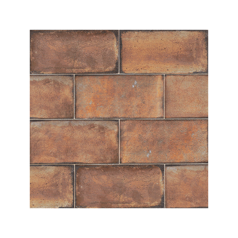 Esenzia terre brillant 15X30 cm carrelage Effet Monocouleur