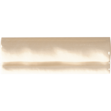 Moldura Antic beige brillant 5X15 cm carrelage Effet Monocouleur