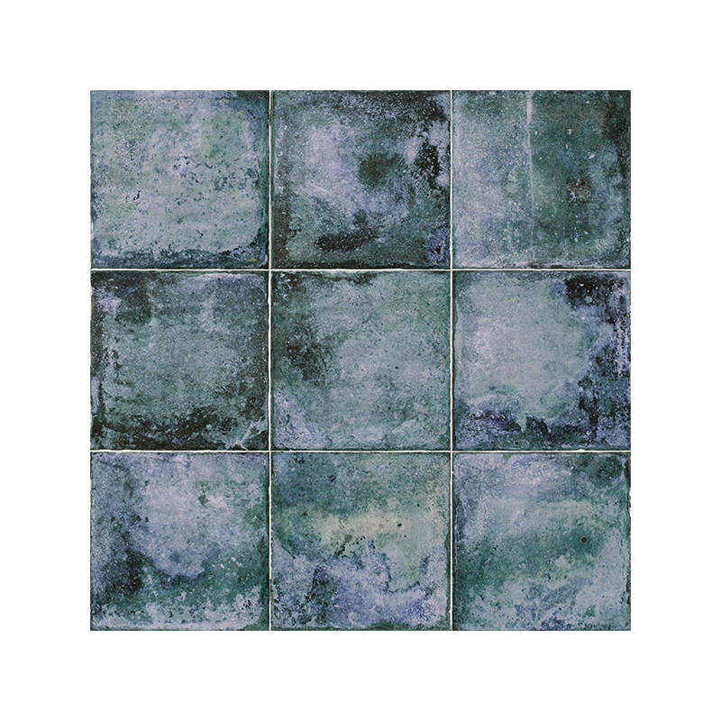 Livorno bleu satiné 20X20 cm carrelage mur Effet Céramique