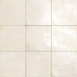 Maioliga blanc brillant 20X20 cm carrelage Effet Pierre