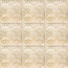 Décor Daman beige brillant 20X20 cm carrelage Effet Thickness 9mm