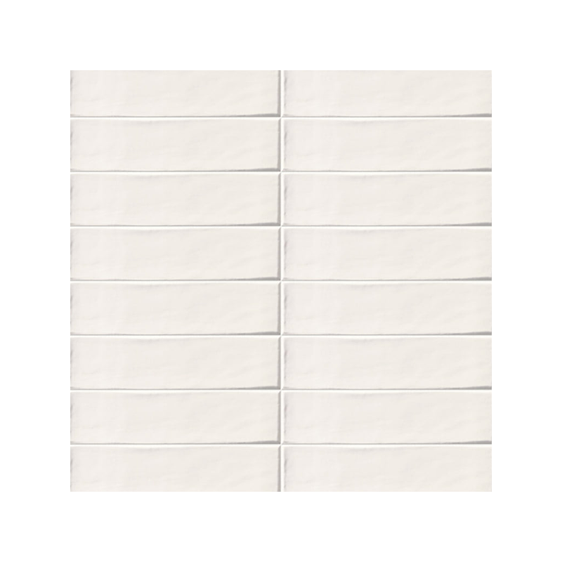 Settecento rustique blanc mat 7,5X30 cm carrelage Effet Métro