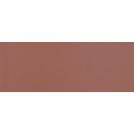 Rodapie Victorian rouge satiné 7X20 cm carrelage Effet Blanc & noir