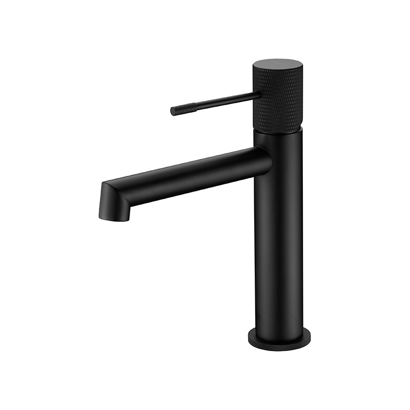 Imex mitigeur lavabo noir mat série line