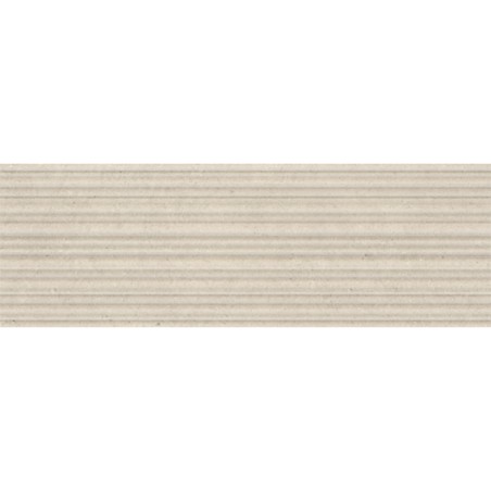 Kalksten Lines Beige 30X90 cm carrelage effet Pierre