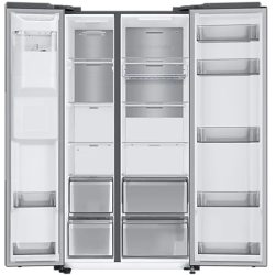 Samsung American style fridge 634L matte silver