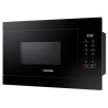 Zwarte lak solo magnetronoven 35 cm