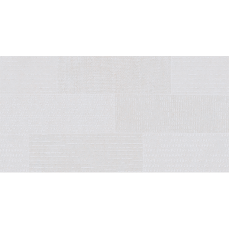 Mistery Mure Blanc 30X60 cm carrelage effet Pierre