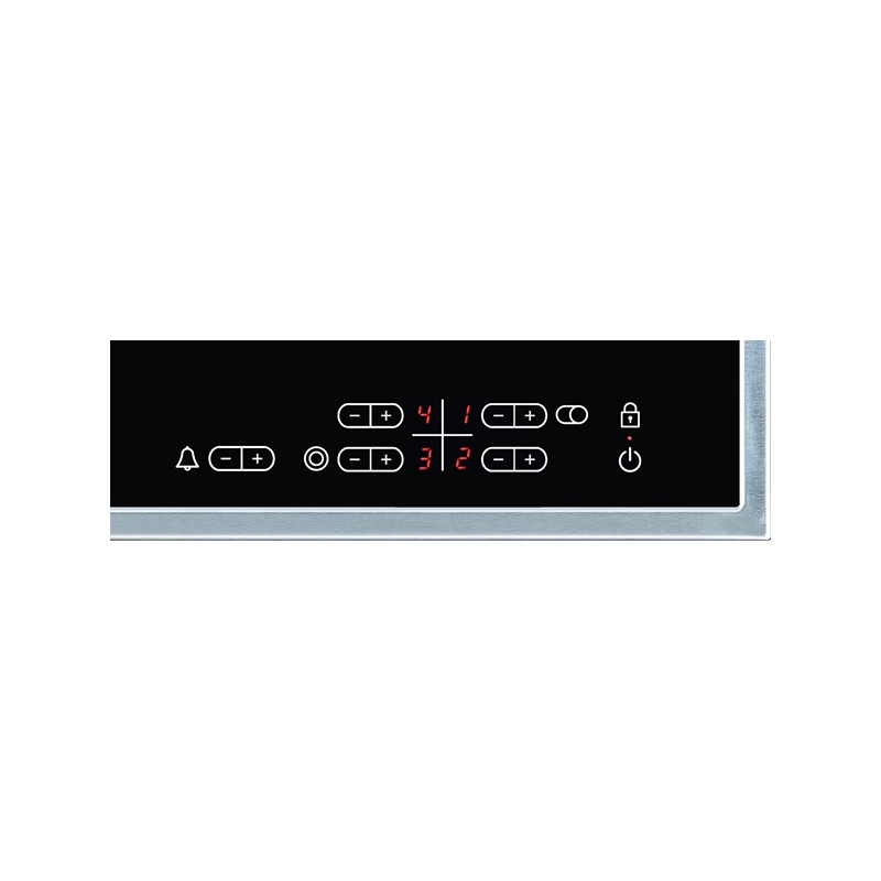 Cuisinière vitrocéramique 4 foyers 60 x 60 cm - Electroménager