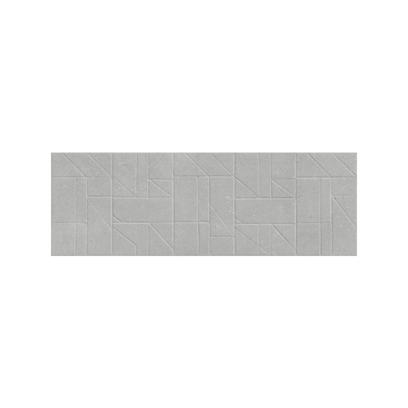 Gravel Geo grijs 25X75 cm Cement effect tegels