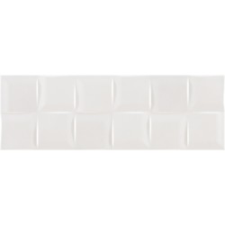 Langres mosaique Blanc 20X60 cm carrelage Effet Ciment