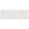 Langres mosaique Blanc 20X60 cm carrelage Effet Ciment