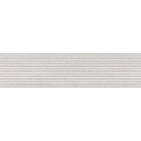 Nomad Deck Blanc 22,5X90 cm carrelage effet Bois