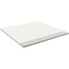 Pel-C.Romo Snow 4590 NPLUS Blanc Brillant 45X90 cm carrelage Effet Blanc