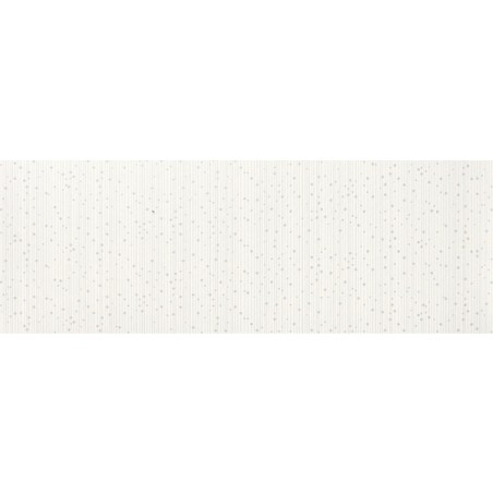 Pearl Drop Blanc Mat 31.6X90 cm carrelage Effet Metal