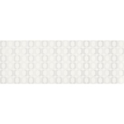 Pearl chain Blanc Mat 31.6X90 cm carrelage Effet Metal