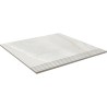 Peldaño Canto Romo Velvet Blanc Mat 37.5X75 cm carrelage Effet Pierre