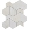 Tyndall Sable Mat 27X30 cm mosaic effet Pierre