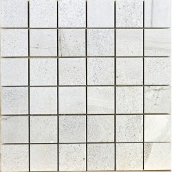 Velvet NPLUS Blanc Brillant 30X30 cm mosaic Effet Pierre