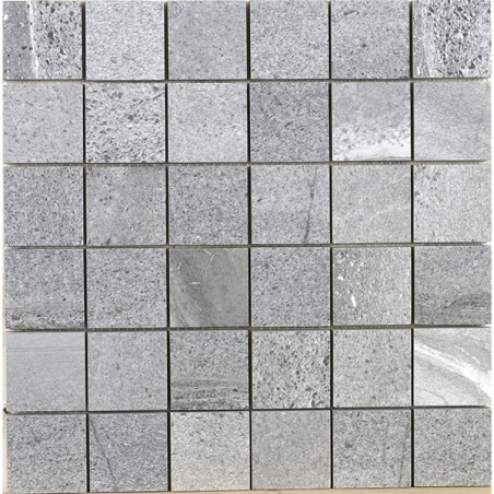 Velvet NPLUS Gris Brillant 30X30 cm mosaic Effet Pierre