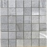 Velvet NPLUS Gris Brillant 30X30 cm mosaic Effet Pierre