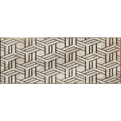 Essence Decoration Grafic slim ivoire mat 45X120 cm carrelage Effet Marbre