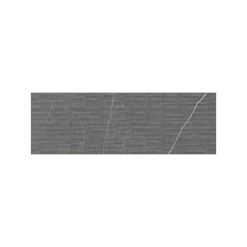 Capri Solaro Gris Foncé 40X120 cm carrelage Effet Pierre