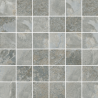 Mosaïque Ardesia Malla gris mat 30X30 cm Effet Pierre