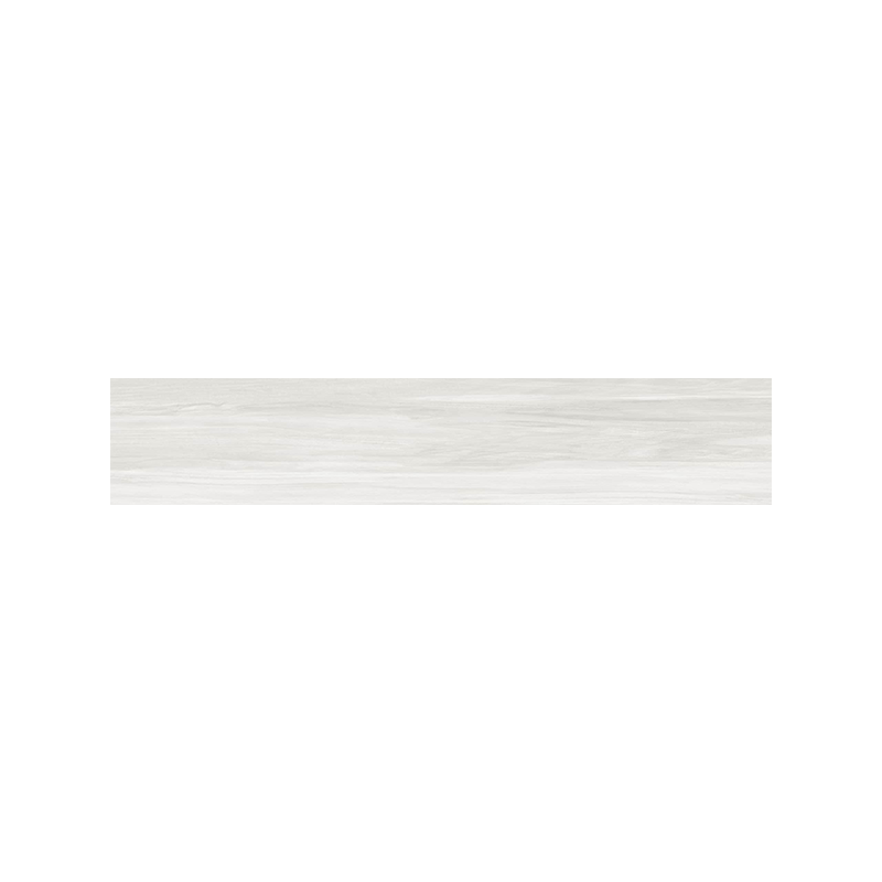 Hensa blanc mat 22,5X119,5 cm carrelage Effet Bois