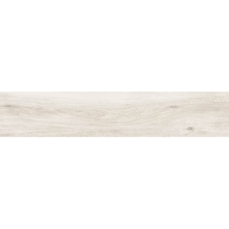 Atelier blanc mat 22,5X119,5 cm carrelage Effet Bois