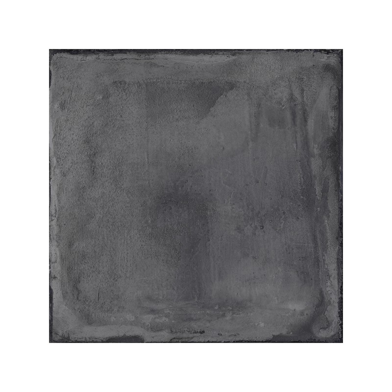 Cementine Noir 22,3X22,3 cm carrelage Effet Ciment