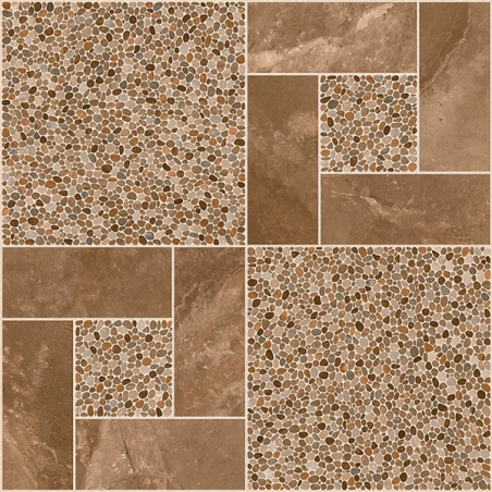 Porto tierra mat 60,8X60,8 cm carrelage Effet Pierre