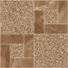 Porto tierra mat 60,8X60,8 cm carrelage Effet Pierre