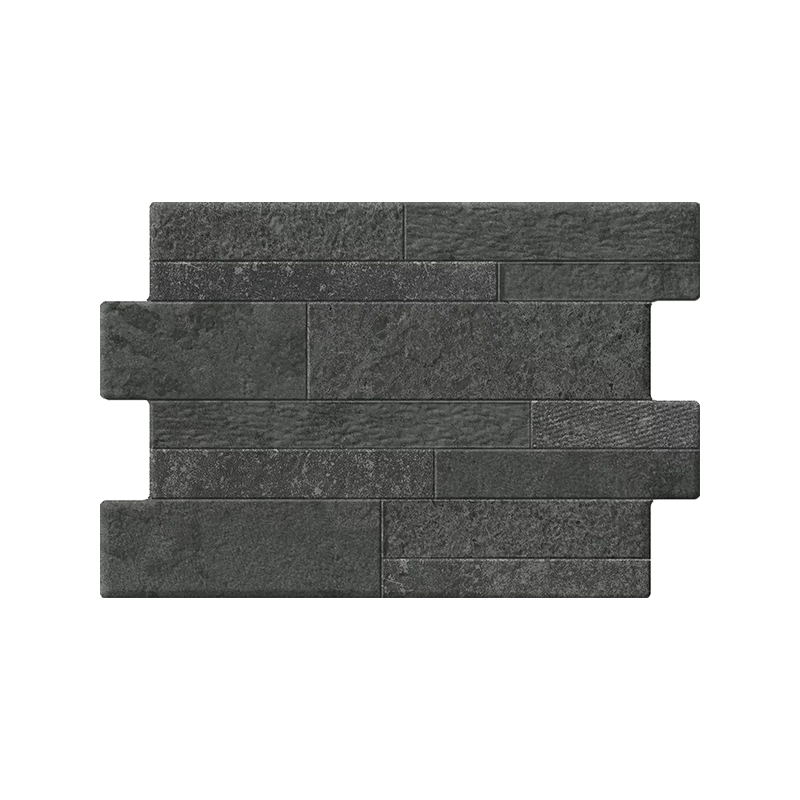 Bude graphite mat 34X50 cm carrelage Effet Pierre