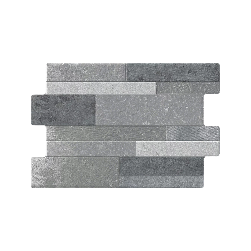 Bude anthracite mat 34X50 cm carrelage Effet Pierre