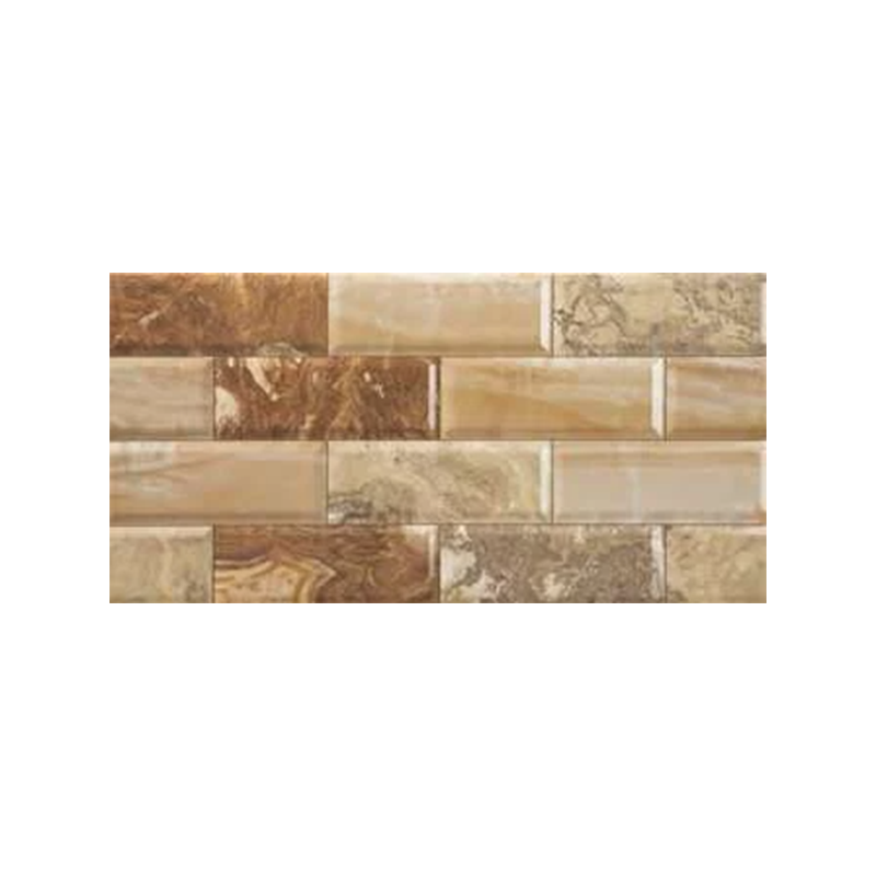 Marblebrick brun mat 25X50 cm carrelage Effet Marbre