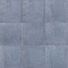 Carino bleu mat 20X20 cm carrelage Effet Ciment