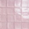 Nazari rose brillant 15X15 cm carrelage Effet Ciment